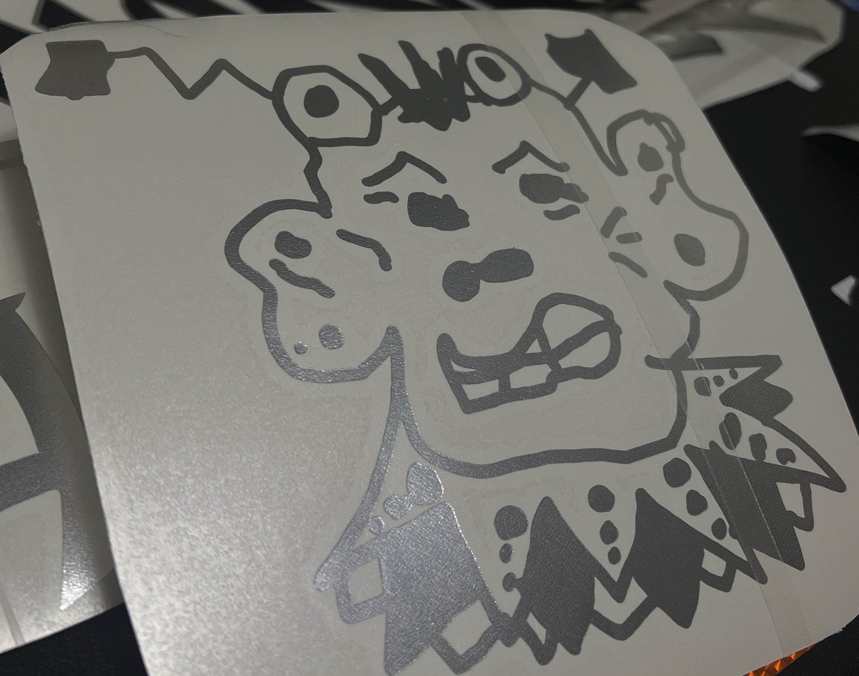 CLOWN STICKER